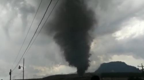 No era un tornado, era un "Gustnado", dice el Insivumeh