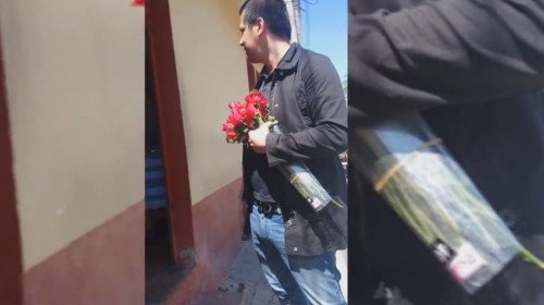 El noble gesto de un hombre en "La Línea" por el Día del Cariño