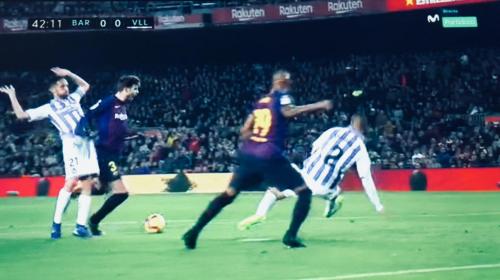 ¡Polémica en La Liga! El Barcelona beneficiado con dudoso penal