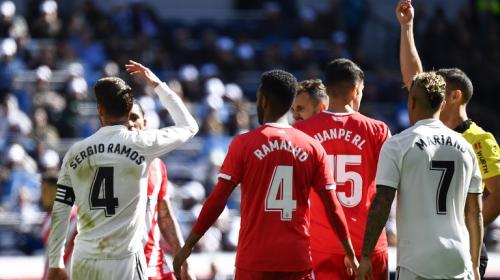 La pesadilla de Sergio Ramos: provoca un penal y se hace expulsar