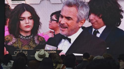 La raz&oacute;n de los gestos del hijo de Alfonso Cuar&oacute;n en los Oscar