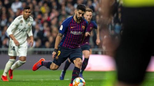 Los diferentes ángulos del gol a lo "Panenka" de Luis Suárez