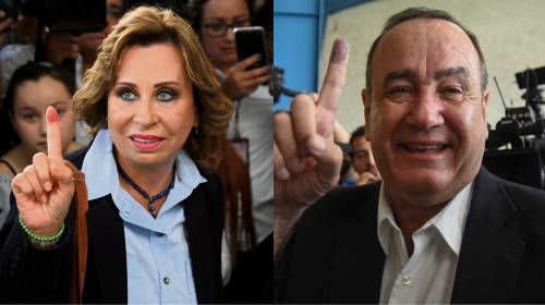 Las reuniones privadas de Alejandro Giammattei y Sandra Torres