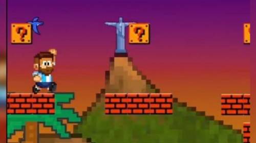 Recrean fracasos de Messi con Argentina en juego de Mario Bros
