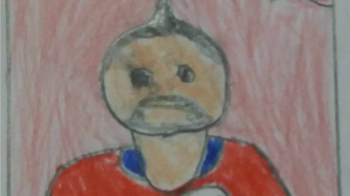 Complet&oacute; su &aacute;lbum con dibujos porque no le alcanz&oacute; para estampas 