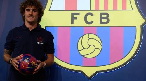 Los primeros videos de Griezmann con el Barcelona