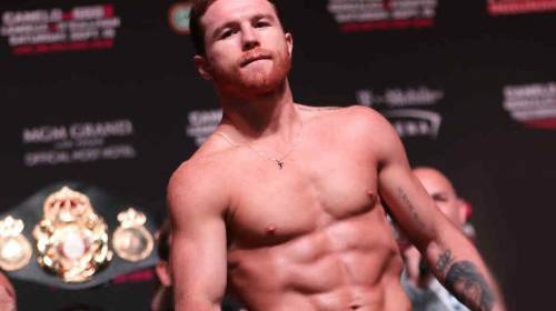Canelo &Aacute;lvarez fue grabado mientras hac&iacute;a un sensual baile 