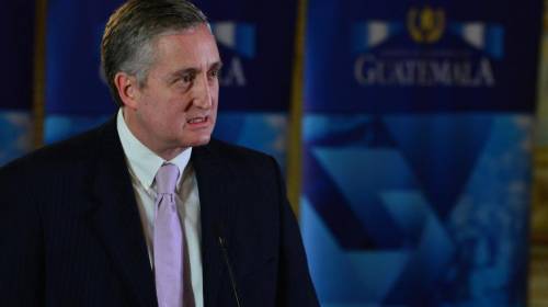 Degenhart: "Guatemala ayudar&aacute; ahora a EE.UU."