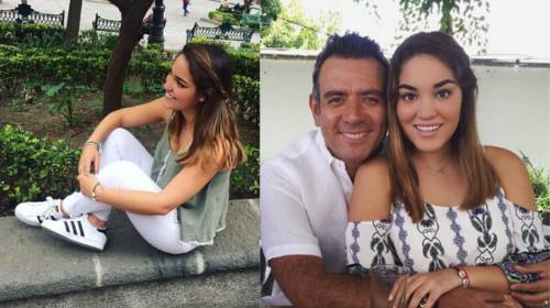 H&eacute;ctor Sandarti se va de "weekend" para graduar a su hija Juliana