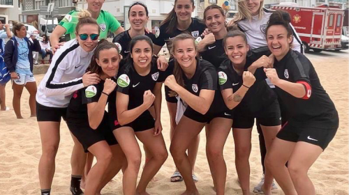 Ana Lucía Martínez avanza a la final del Europeo de Fútbol Playa 