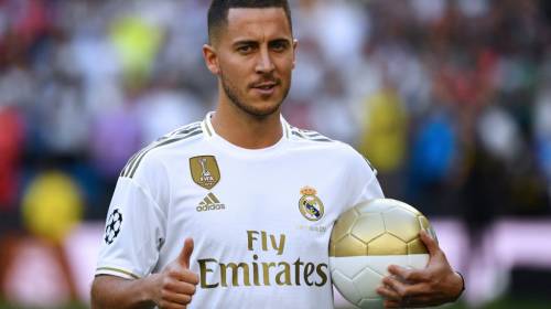 Hazard: "era mi sueño de pequeño jugar en el Real Madrid"
