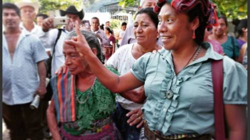 Thelma Cabrera desplaza a la izquierda hist&oacute;rica