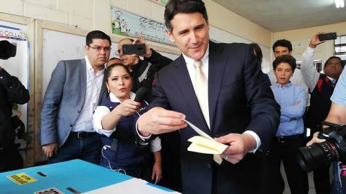 Los capitalinos ya conocen a su nuevo alcalde