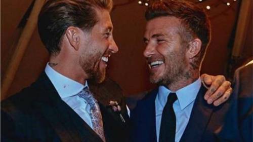 La millonaria razón por la que Beckham llegó a la boda de Ramos 