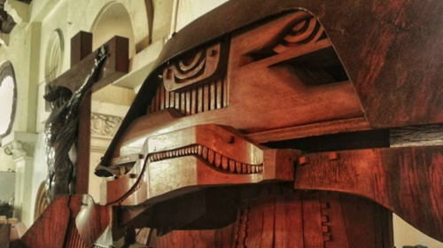 "M&uacute;sica Grande", obra de Efra&iacute;n Recinos ser&aacute; restaurada 