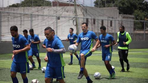 El primer día de Marco Pappa con el Deportivo Mixco