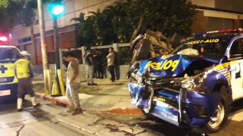 Prueba de alcoholemia para polic&iacute;as y particulares tras accidente