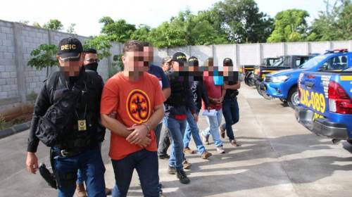 Nueve detenidos en Zacapa en operativo anticorrupci&oacute;n 