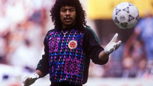 Higuita apost&oacute; su cabello por Colombia y ahora se lo debe cortar
