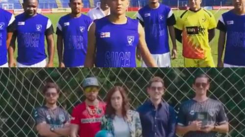El llamativo anuncio de Suchi al estilo "Club de Cuervos"