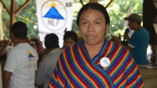 Thelma Cabrera, la dirigente de Codeca candidata a la presidencia