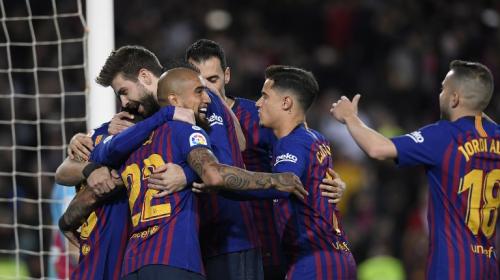 El Barcelona gana y sigue con paso firme en La Liga