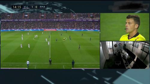 VAR anula gol contra el Madrid, pero la cabina estaba vacía