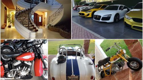 Lujos y policías a su servicio, así operaban estos narcos