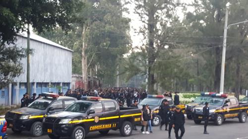 ¿Por qué hay tantas patrullas de la PNC en la ciudad?