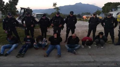 Capturan a banda de sicarios y asaltantes de buses "Los Patrones"