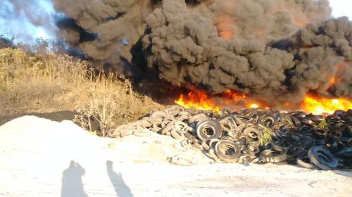 La insólita razón que provocó un gran incendio en la zona 3
