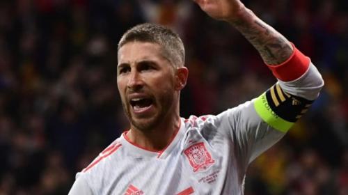 Sergio Ramos le envió un mensaje de apoyo a su entrenador