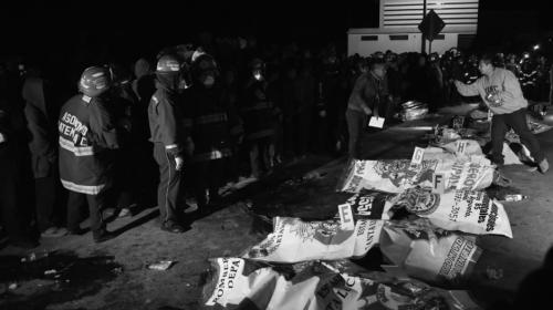 Sobrevivientes afirman que camión iba sin luces