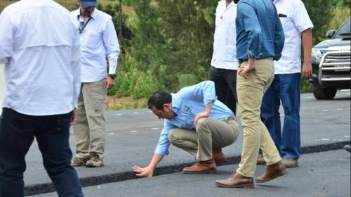 Jimmy Morales podr&iacute;a ser sancionado por inaugurar libramiento