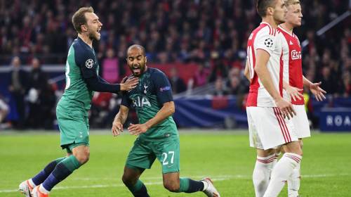 &iexcl;Dram&aacute;tico final! Tottenham elimina al Ajax en el &uacute;ltimo minuto