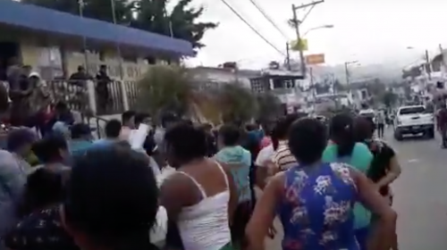 Disturbios en Fraijanes, exigen entregar a presunto secuestrador