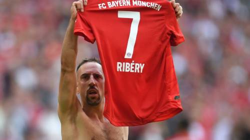 El gol tipo "Messi" que marc&oacute; Ribery para despedirse del Bayern