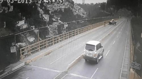 De qu&eacute; hu&iacute;a el motorista que fue embestido por patrulla de la PNC