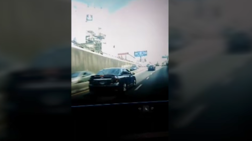 Otra carrera clandestina termina en choque en ruta a El Salvador