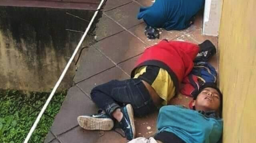 La historia de la foto de tres niños que indignó a guatemaltecos