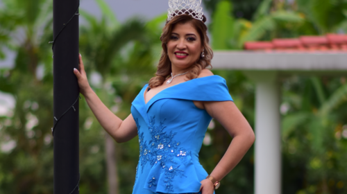 De jueza penalista a reina de belleza