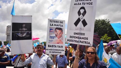 Jimmy Morales dice que en su Gobierno "no tuvo una sola huelga" 