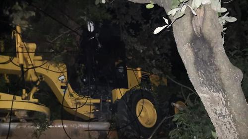 As&iacute; encontr&oacute; la PNC el accidente en ingreso a San Crist&oacute;bal