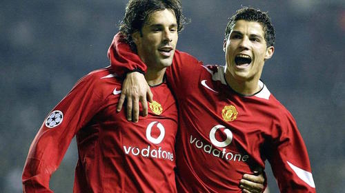 El d&iacute;a que Van Nistelrooy hizo llorar a Cristiano Ronaldo
