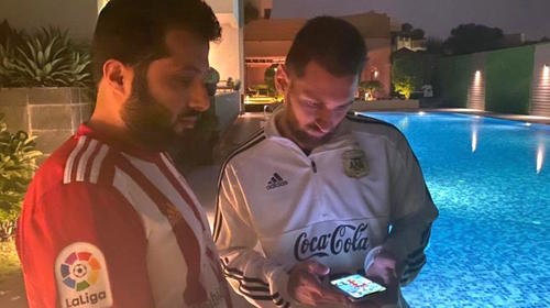 As&iacute; fue la misteriosa reuni&oacute;n entre Messi y un jeque &aacute;rabe 