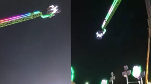 Terror en las alturas: Falla juego mec&aacute;nico y 45 personas sufren