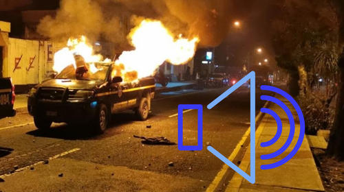 Filtran reveladores audios de la PNC durante ataque en El Amparo