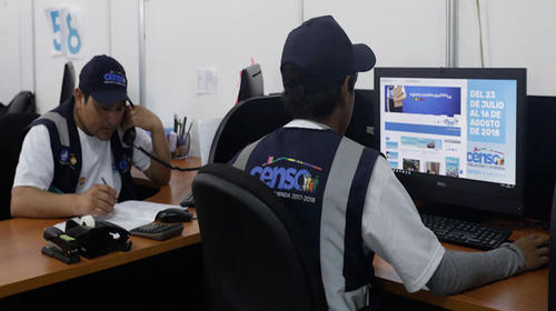Censo: Casi 40 mil empleados públicos no estaban en su puesto