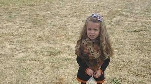 Ni&ntilde;a protagoniza extra&ntilde;a foto que sorprende a los internautas