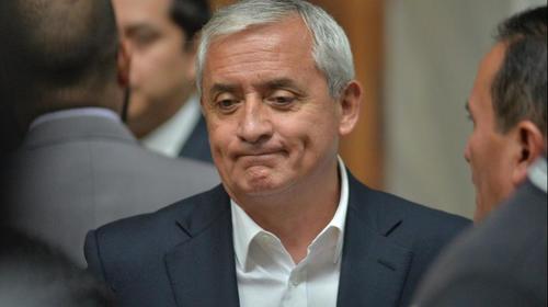 Otto Pérez pide salir de prisión previo a fiestas de fin de año